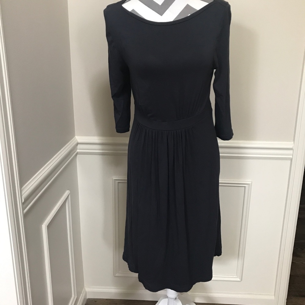 J. Crew gray jersey dress